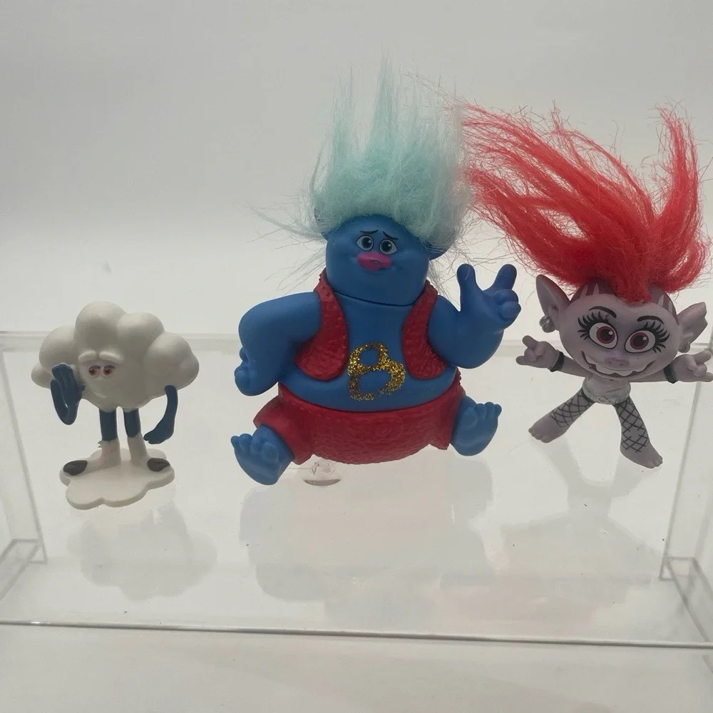 DreamWorks‎ Trolls World Tour Biggie Barb Cloud Collectible Figures  Toy cake
